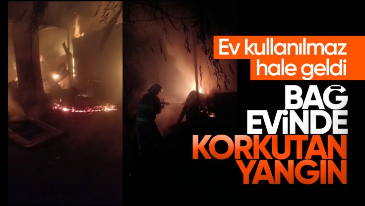 Kırıkkale’de Bağ Evinde Korkutan Yangın: Ev Kullanılamaz Hale Geldi