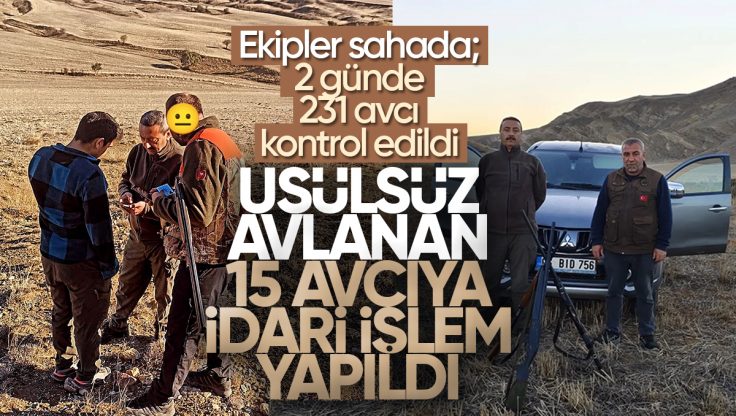 Kırıkkale’de Usulsüz Avlanan 15 Avcıya İdari İşlem Yapıldı: 3 Adet Tüfek ve 2 Adet Kekliğe El Konuldu