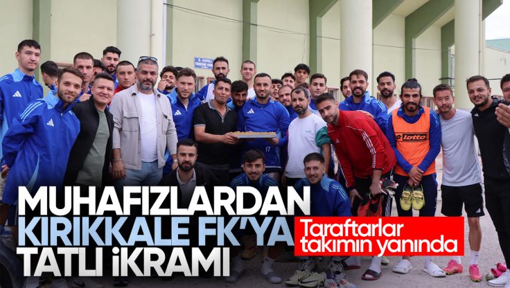 Kırıkkale FK Antrenmanında Taraftar Desteği ile Moral Depoladı