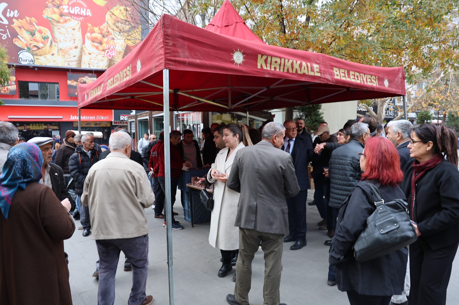 4 Gazi Mustafa Kemal Atatürk ve Şehitlerimiz İçin Kırıkkale Belediyesi Tarafından Lokma İkramı Yapıldı