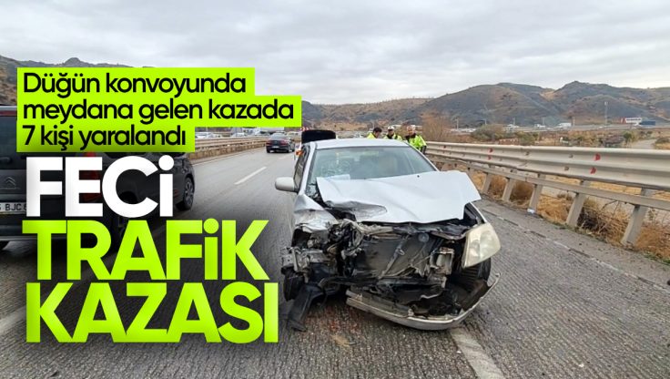 Kırıkkale’de Peş Peşe Kazalar: 7 Yaralı