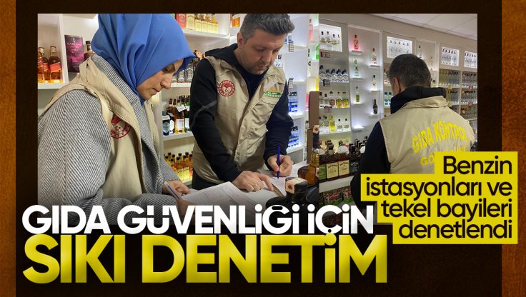 Kırıkkale’de Gıda Güvenliği İçin Sıkı Denetim: Benzin İstasyonları ve Tekel Bayilerinde İnceleme