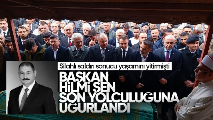 Silahlı Saldırıda Hayatını Kaybeden Balışeyh Belediye Başkanı Hilmi Şen, Son Yolculuğuna Uğurlandı