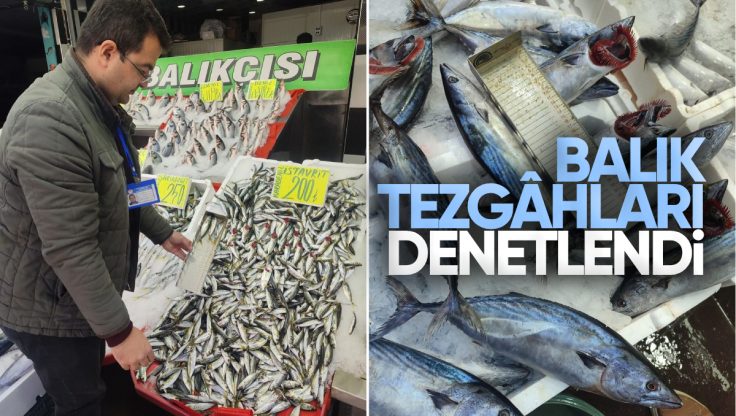 Kırıkkale’de Balık Tezgâhları Denetlendi