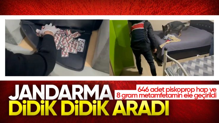 Kırıkkale’de Jandarmadan Narkotik Operasyonu: 646 Uyuşturucu Hap Ele Geçirildi