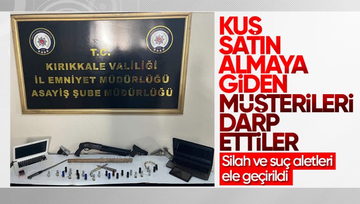 Kırıkkale’de Kuş Satın Almaya Giden İki Kişiye Darp ve Gasp: Şüpheliler Yakalandı