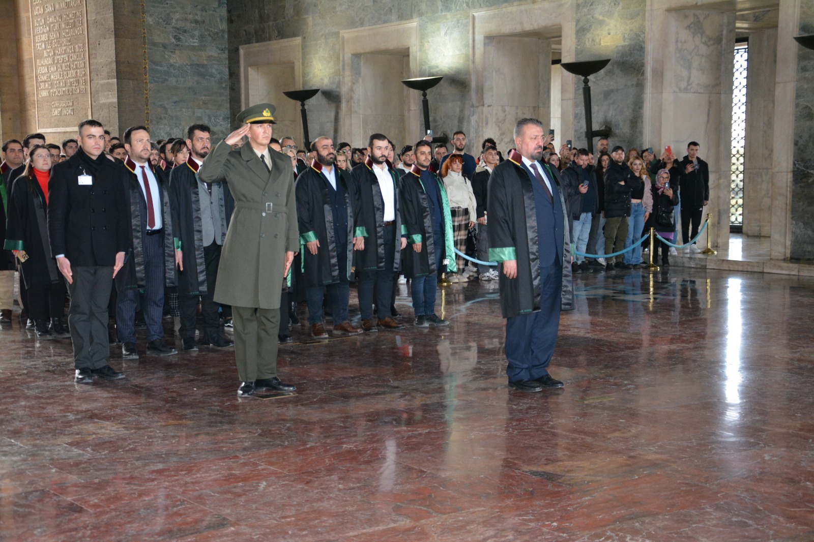 IMG-20241210-WA0046 Kırıkkale Barosu Anıtkabir'de Atasına Saygı Duruşunda Bulundu