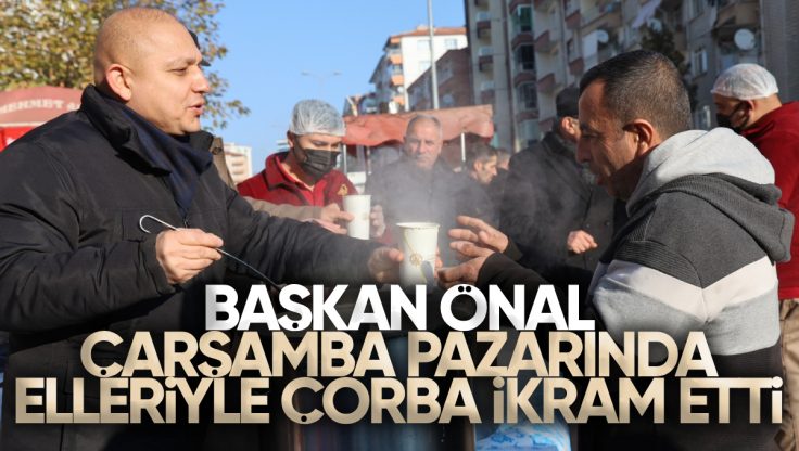 Kırıkkale Belediyesi’nden Çarşamba Pazarı Esnafına Sıcak Çorba İkramı