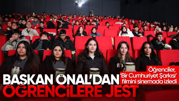 Kırıkkale Belediye Başkanı Ahmet Önal, Öğrencileri ‘Bir Cumhuriyet Şarkısı’ Filmiyle Buluşturdu