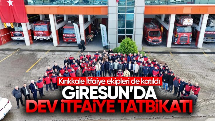 Giresun’da Elektrikli Araç Yangınlarına Müdahale Eğitimi: Kırıkkale İtfaiyesi de Katılım Sağladı