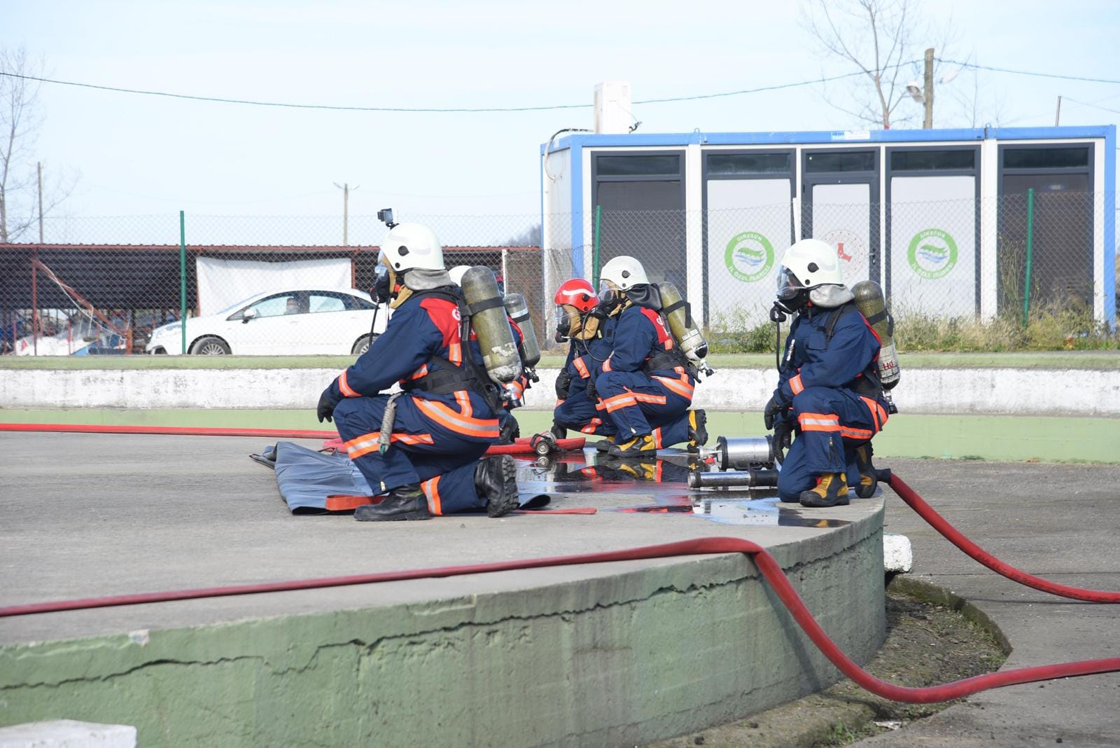 itfaiye-8 Giresun'da Elektrikli Araç Yangınlarına Müdahale Eğitimi: Kırıkkale İtfaiyesi de Katılım Sağladı