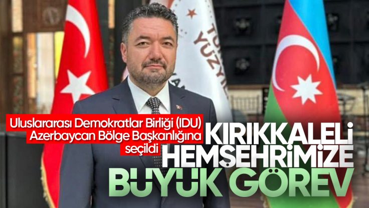 Kırıkkale’li İş İnsanı Cengiz Aygör, IDU Azerbaycan Bölge Başkanı Oldu