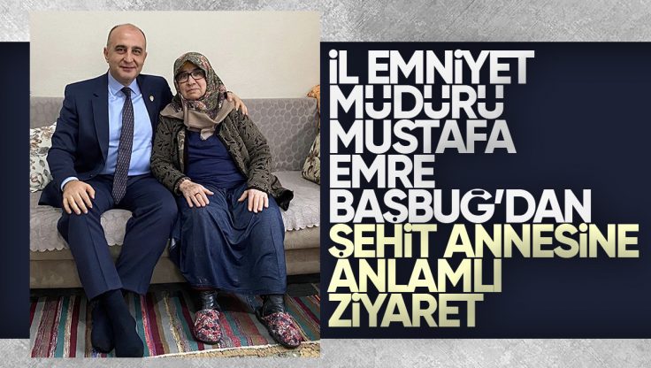 Kırıkkale İl Emniyet Müdürü Başbuğ’dan Şehit Annesine Anlamlı Ziyaret