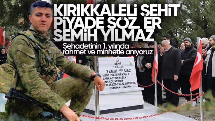 Kırıkkale’li Şehit Semih Yılmaz İçin ‘Mevlid-i Şerif’ Düzenlendi