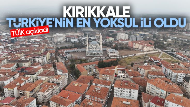 Türkiye’deki En Yoksul Şehirler Açıklandı! Kırıkkale Listede İlk Sırada Yer Aldı