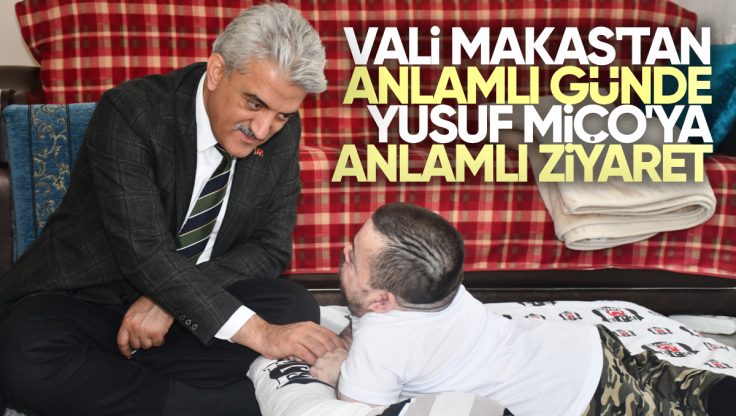 Kırıkkale Valisi Mehmet Makas’tan ‘Yusuf Miço’ya Anlamlı Ziyaret