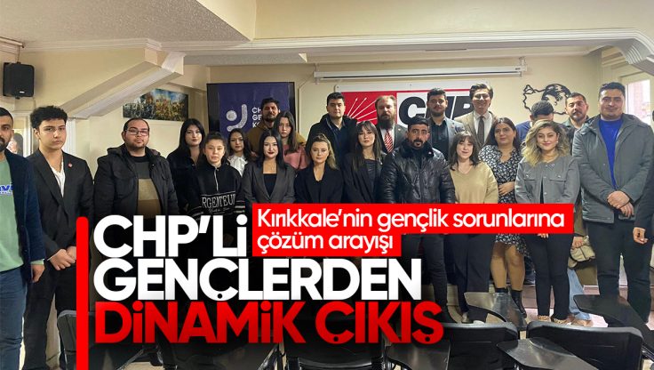 CHP’li Gençler Kırıkkale’de Öbek Çalışmalarını Değerlendirdi