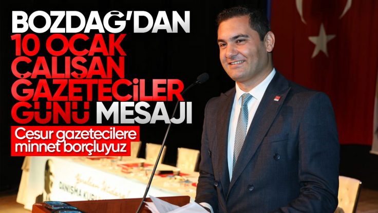 CHP Kırıkkale İl Başkanı Onur Yüksel Bozdağ’dan 10 Ocak Çalışan Gazeteciler Günü Mesajı