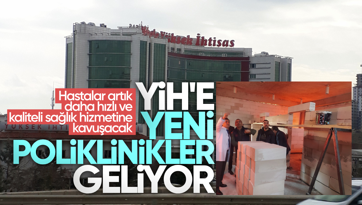 Kırıkkale Yüksek İhtisas Hastanesi’ne Yeni Poliklinikler Geliyor