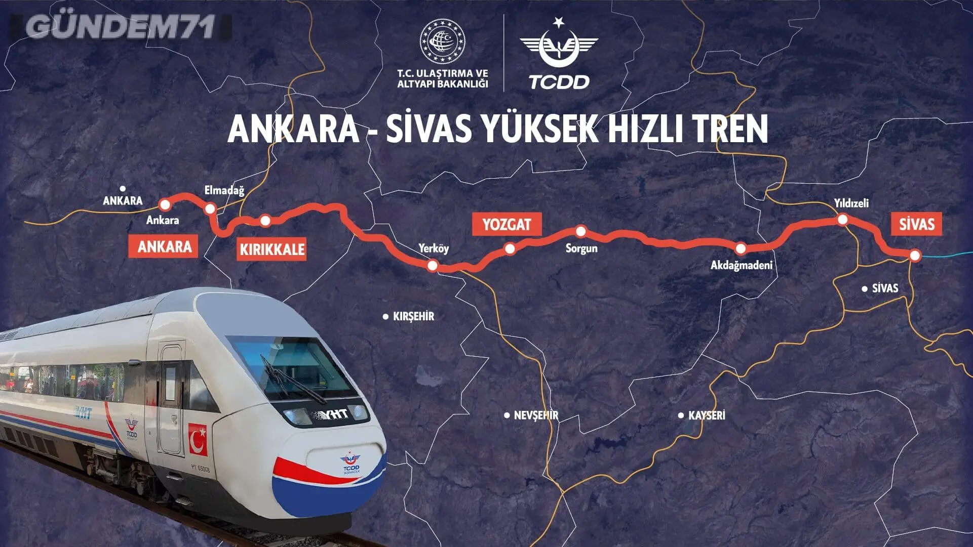 adil-karaismailoglu-kirikkale-yuksek-hizli-tren-5 Ankara-Sivas Yüksek Hızlı Tren Hattı, Haziranda Hizmete Girecek