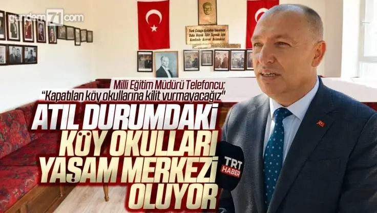 Kırıkkale’de Köyler Yaşam Merkezleriyle Yeniden Hayat Buluyor