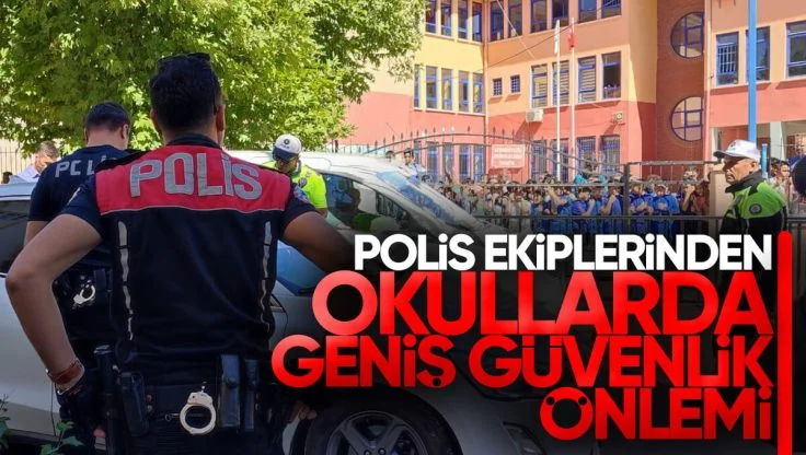 Kırıkkale Genelinde Okullarda Güvenlik Önlemi Alındı