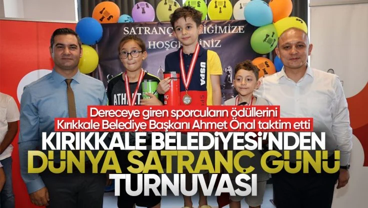 Kırıkkale Belediyesi’nden Dünya Satranç Günü Turnuvası