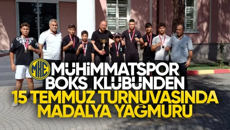 MKE Mühimmatspor Kulübü’nden 15 Temmuz Turnuvasında Madalya Yağmuru