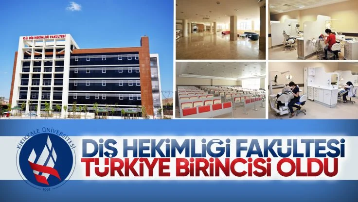 Kırıkkale Üniversitesi Diş Hekimliği Fakültesi’nden Türkiye Birinciliği