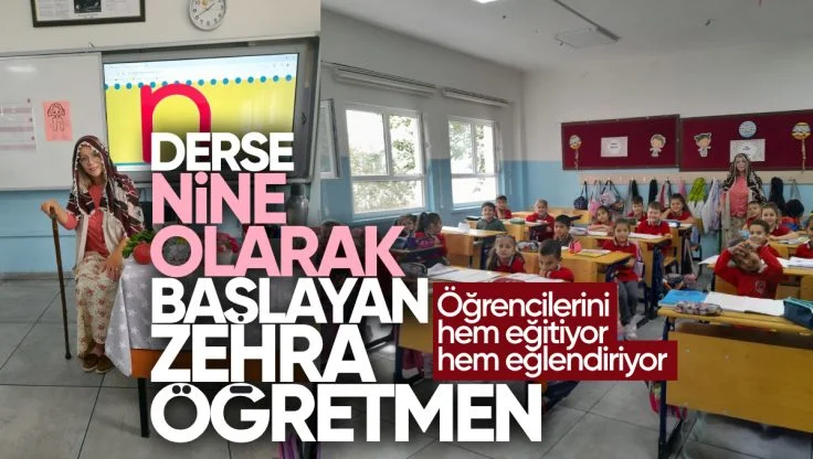 Kırıkkale’de Derse Dikkat Çekici Yöntemlerle Başlayan Zehra Öğretmen Öğrencilerinden Büyük İlgi Görüyor