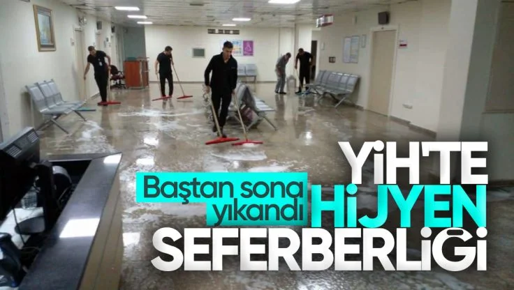 Kırıkkale Yüksek İhtisas Hastanesi Baştan Sona Yıkandı