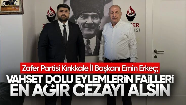 Zafer Partisi Kırıkkale İl Başkanlığı’ndan Kadına Şiddet ve Cinayetlere Sert Tepki