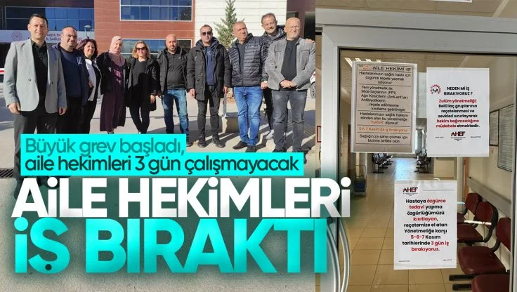 Kırıkkale’de Aile Hekimleri İş Bıraktı