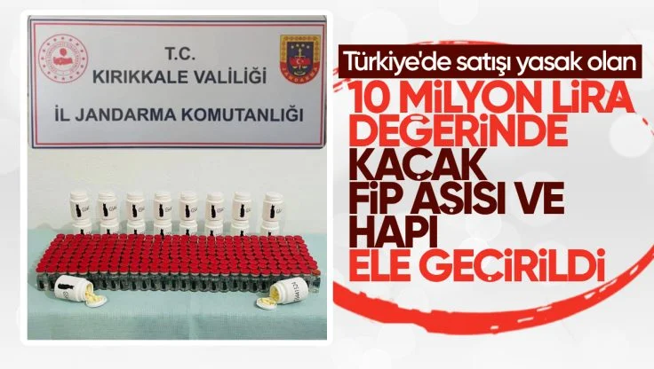 Kırıkkale’de 10 Milyon TL Değerinde Kaçak FIP İlacı Ele Geçirildi