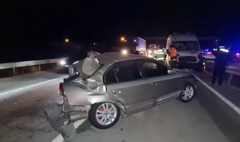 kirikkale-kaza-05 Kırıkkale'de Zincirleme Kaza: Ambulansın Karıştığı Kazada 1 Ölü, 1'i Bebek 5 Yaralı