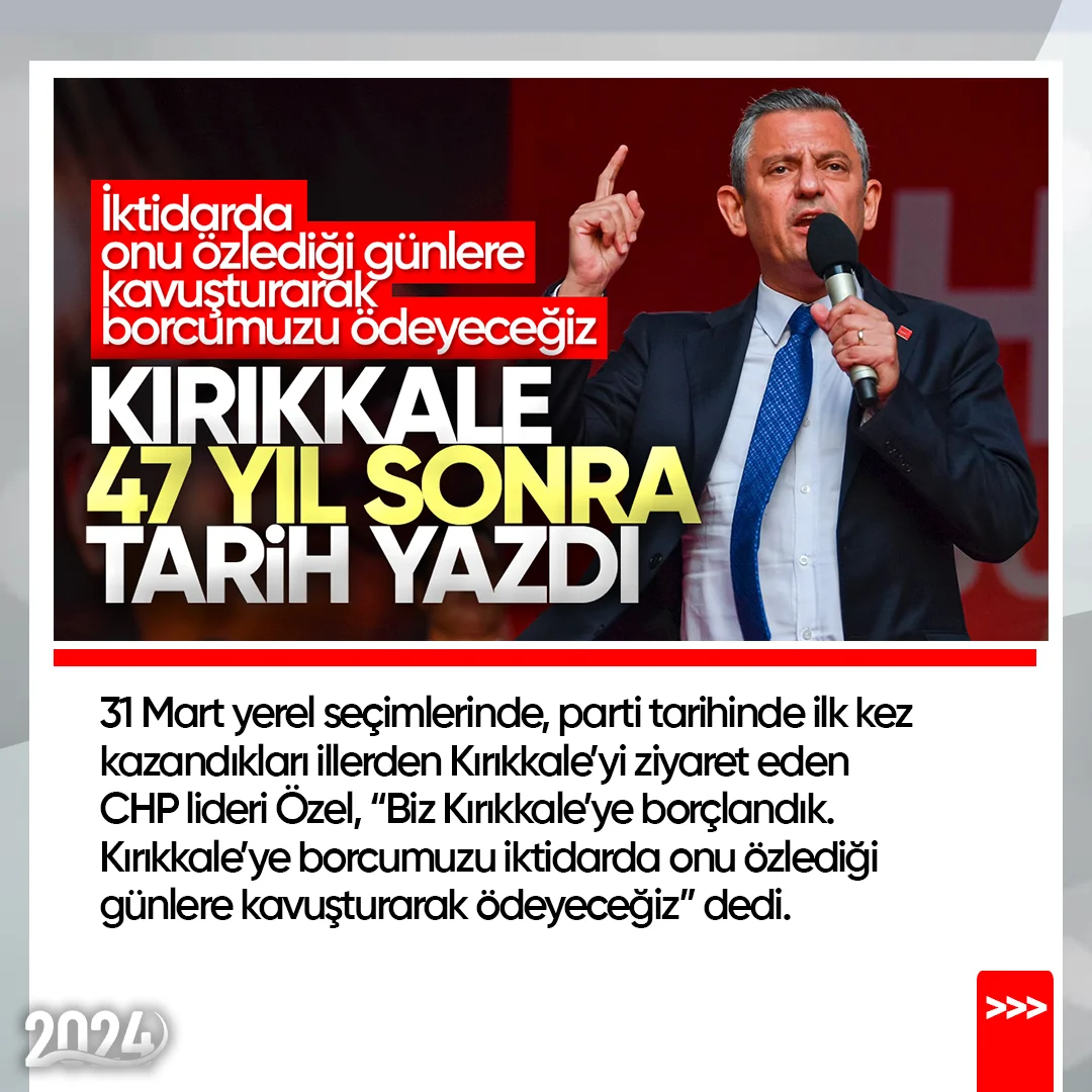 9-1 2024 Yılında Kırıkkale'nin En Çok Okunan Haberleri