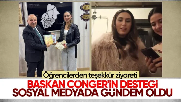 Ekmel Cönger’in Öğrenci Desteği Gündem Oldu: Sosyal Medyada Binlerce İzlenme Aldı