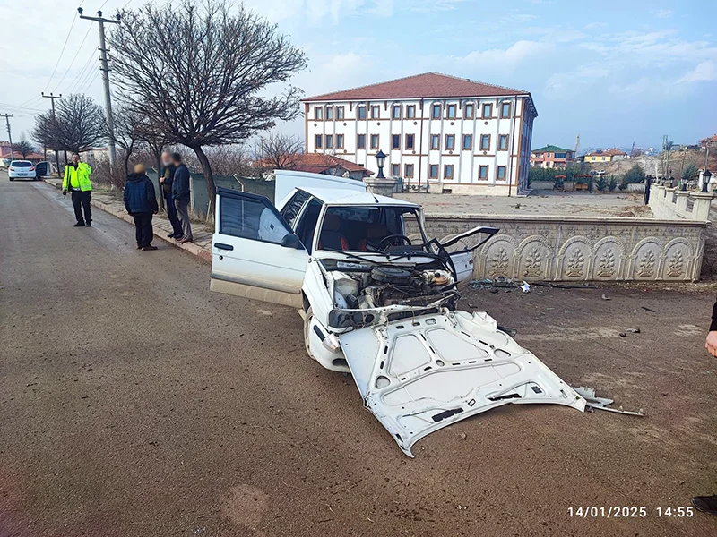 kirikkale-kaza-1 Kırıkkale'de Trafik Kazası: 1 Kişi Hayatını Kaybetti